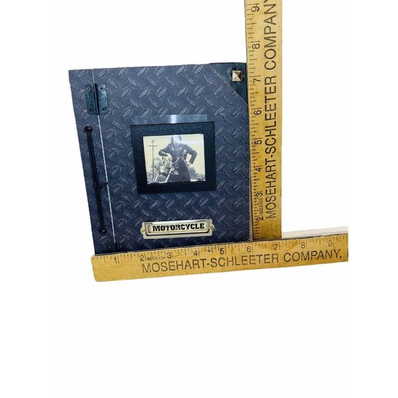 Designer Handmade Metal Motorcycle Parts Journal Notebook Diary Vintage New - Picture 9 of 11